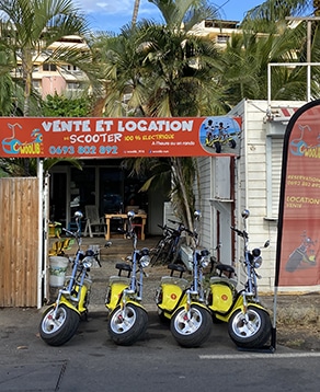 Locations de scooters électrique Saint-Gilles-les-Bains