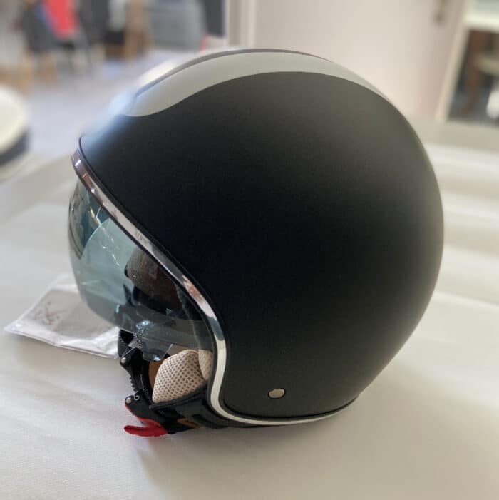 Casque jet BILL noir mat