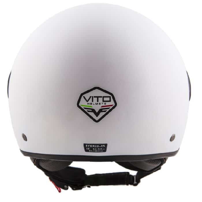 Casque jet RIO blanc mat