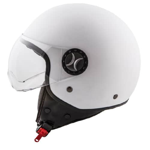 Casque jet RIO blanc mat