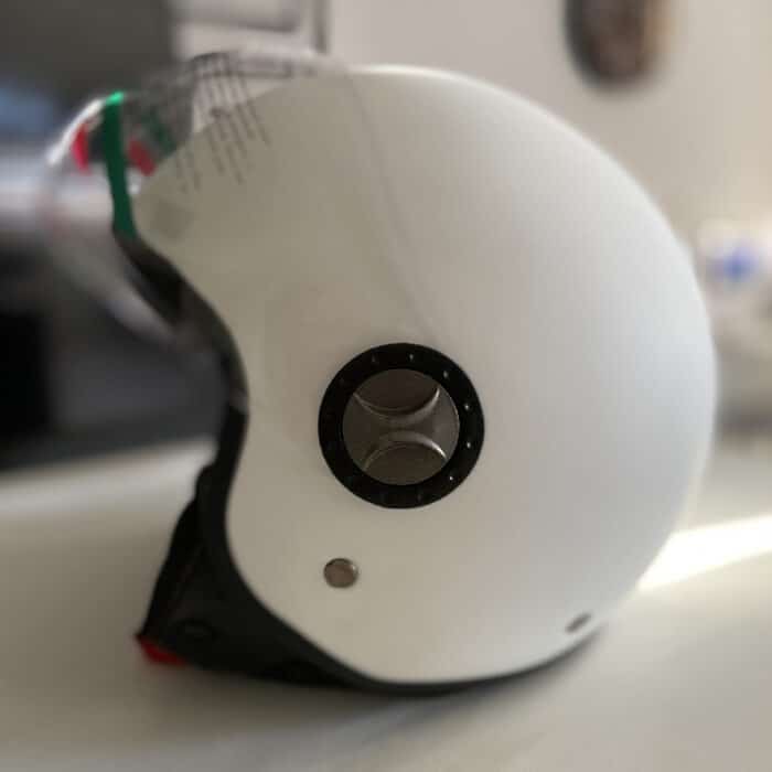 Casque jet RIO blanc mat