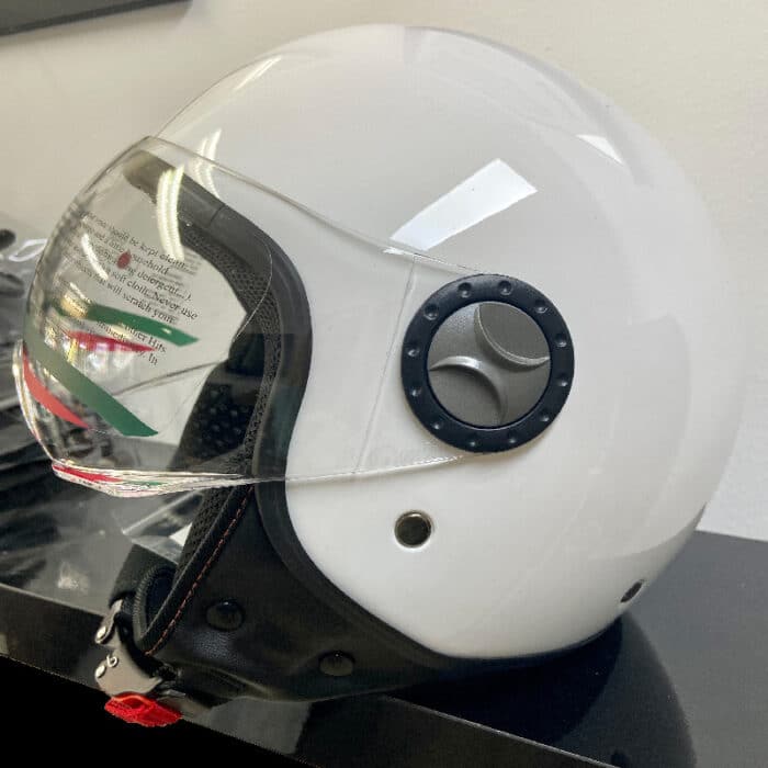 Casque Jet RIO Blanc brillant