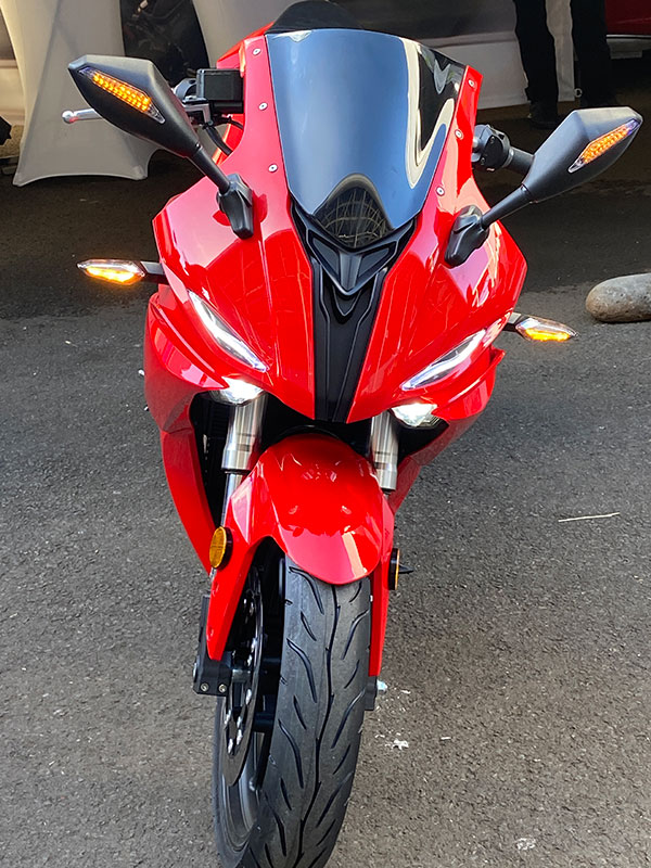 Moto électrique Woolib RS5 rouge