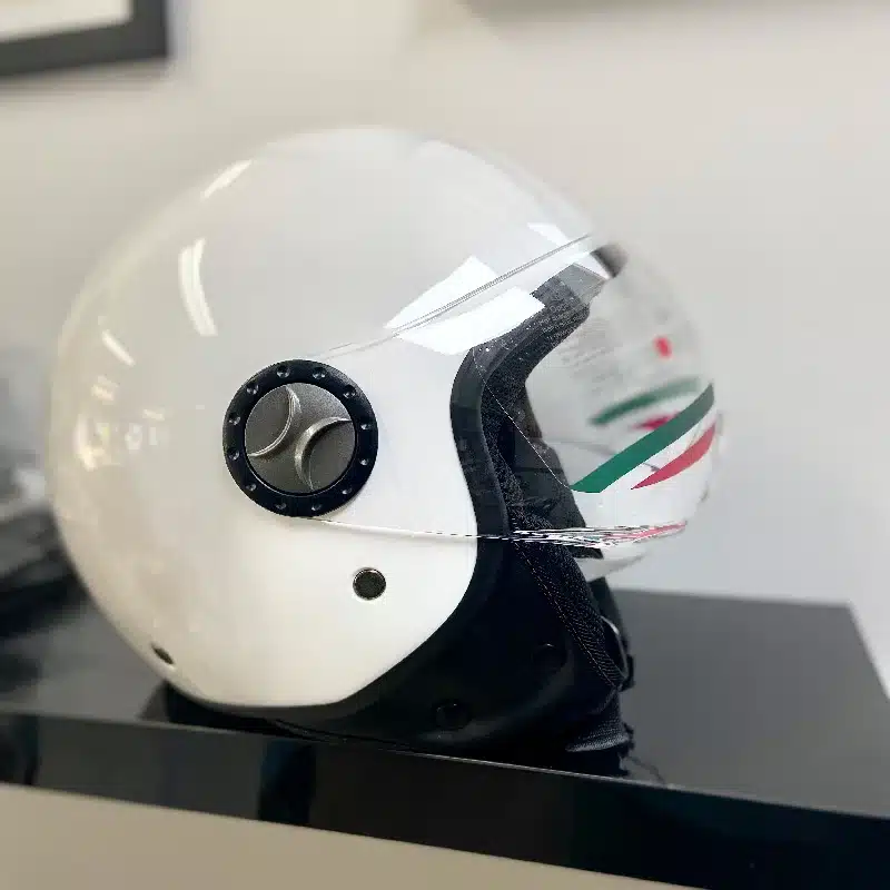 Woolib_casque_RIO_blanc-brillant_profil2